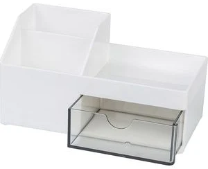 Desktop organizer with drawer 19.3x9.8x10cm