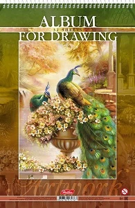 Drawing Paper Pads A4 32sh. "Painting for the Soul" on spiral