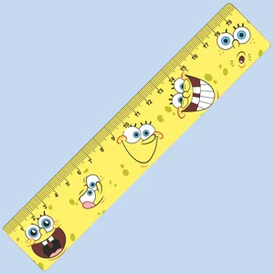 Ruler plastic 20cm "Sponge Bob"