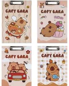 Clip board "CAPYBARA" A4  PVC