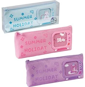 Пенал Summer Holiday 21x3,5x9cm assorti