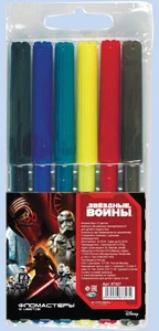 Фломастеры 6цв. "Star Wars"