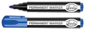 Permanent marker Mego 2-5mm blue bullet tip 2-5mm FOROFIS