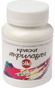 Acrylic paint OLKI 100ml white