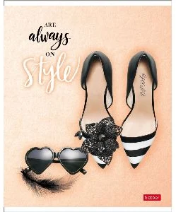 Klade rūtiņu 48lp. "Always in style!"