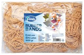 Gumijas naudai FOROFIS 1000gr d.60mm (80% lateksa) dabiska krāsa