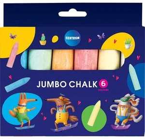 Krīts 6kr. JUMBO ZOO
