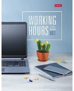Notebook squared A5 80sh. "Time to Manage"