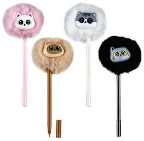 Lodīšu pildspalva "Hairball Kitty" zila 0.7mm