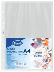 Kabatas A4 20gb., glancētas, 80mk FOROFIS