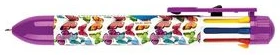Automatic ball pen "8 IN 1" 8-color ink 0.7mm