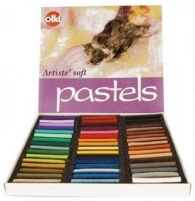 Pasteļkrītiņi OLKI 48kr. Portrets