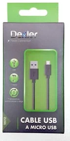 DEXLER Universāls Micro USB lādēšana un datu kabelis 1M