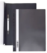 Clip file with perforation A4 0.14/0.18mm black