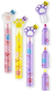 Text marker chisel tip "3 in1 CAT PAW“ w/lead sections 1-4mm (assorted colours)