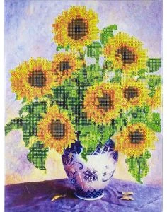 Dimanta mozaīka 5D "Sunflowers" 30x40cm