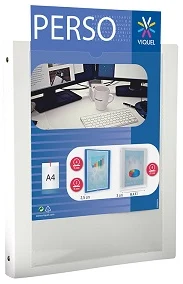 Папка на 4 кольцах A4 30mm ассорти VIQUEL