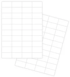 Self-adhesive white labels FOROFIS 52.5x29.7mm A4 100sh.