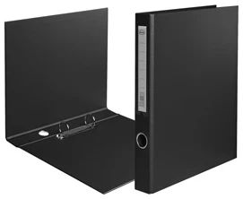 Clip file A4 two-rings black width 4.5cm FOROFIS