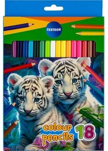 Zīmuļi 18kr. ZOO garie