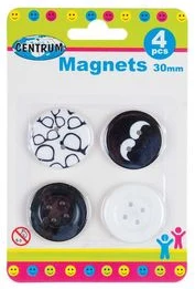 Magnēti tāfelēm POGAS diam.30mm 4gb.