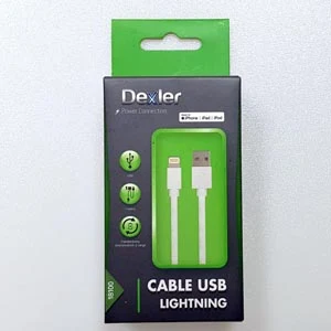 DEXLER USB välkkiire kaabel 1M valge MFI laadimiseks ja edastamiseks
