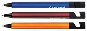 Twist action ball pen "Smartphon holder"  blue ink 0.7mm