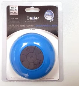 DEXLER bluetooth ūdensdrošs bezvadu portatīvs skaļrunis