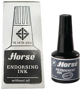 Zīmogu krāsa 30ml melna