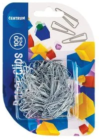 Paper clips 28mm 100pcs. triangle, nickeled