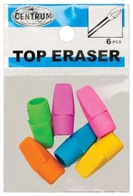 Dzēšgumija "Cap" 6gb. stiprināma uz zīmuļa