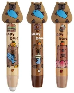 Eraser-pen retractable CAPYBARA