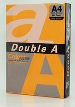 Papīrs "Double A Colour" A4 500lp. 75g Neon Orange