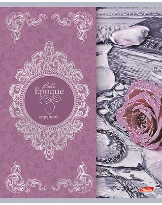 Notebook squared 48sh. with foil cover "A beautiful era"