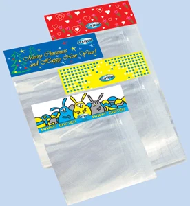 Maisiņš "Happy New Year" 150x300mm