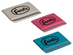 Dzēšgumija FOROFIS no sintētiskā kaučuka 46x20x8mm (asorti)