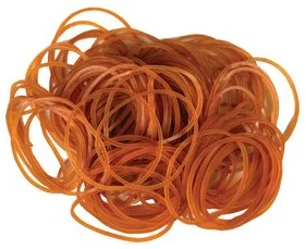 Rubber bands 250gr. size 40mm (80%latex) yellow