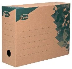 Arhīva kārba FOROFIS Kraft A4 100mm brūna (cardboard)