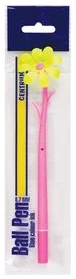 Ball pen FANCY FLOWER blue ink 0.7mm (assorted)/display box