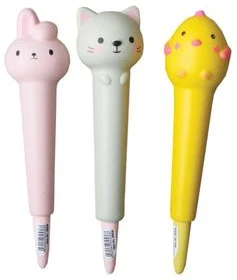 Ball pen "SQUISHI ANIMALS” blue ink 0.7mm assorted