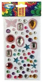 Decoration stickers  "CRYSTAL" 175x105mm