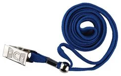 Rope with clip for name badge (42cm)  asorted