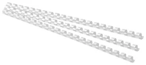 Spirāles plastmasas 12mm 95lp. FOROFIS 100gab. baltas