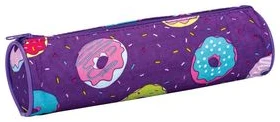 Penālis-kosmētikas maks "Donut" 21x6x6cm