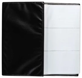 Name card holder 3-line (120inner card) "Black"