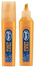 Text marker orange chisel tip 1-5mm FOROFIS