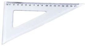 Triangle ruler 30°x17cm