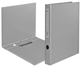 Mape ar 2 gredzeniem pelēka A4*4.5cm FOROFIS