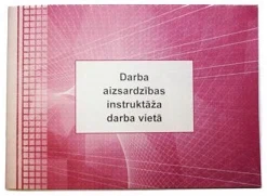Darba aizsardz.instr.reģ.darba vietā žurnāls A5,48lp.