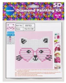 Diamond mozaic "Cat" 15x15cm